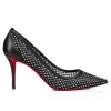 Outlet Christian Louboutin Apostropha Mesh Strass Black