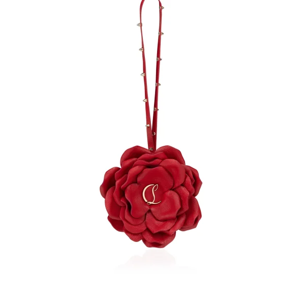 Hot Christian Louboutin Bag Charm Rose