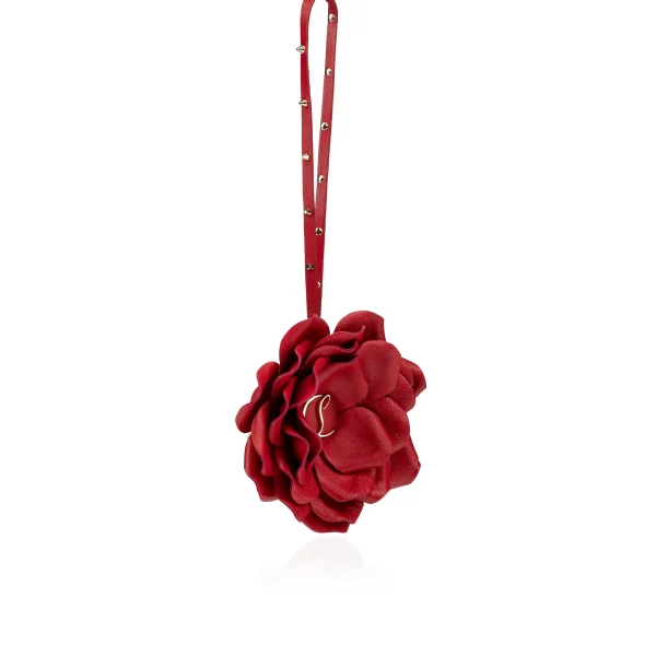 Hot Christian Louboutin Bag Charm Rose