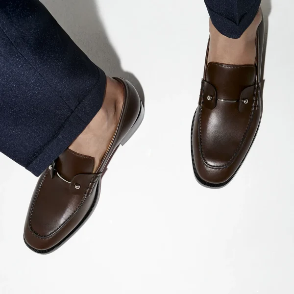 Shop Christian Louboutin Chambelimoc Brown