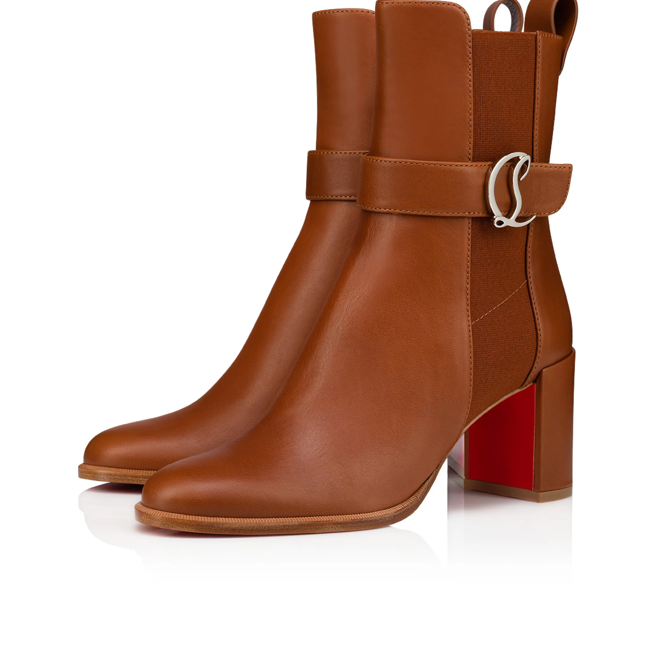 cl_chelsea_booty_0-1.webp Shop Christian Louboutin CL Chelsea Booty Brown