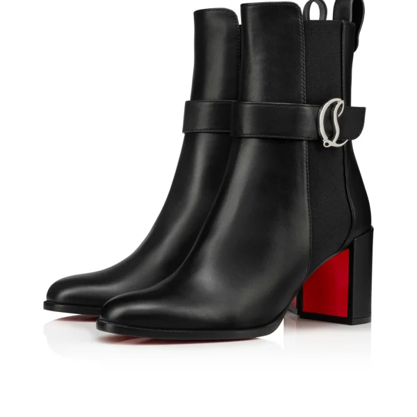Cheap Christian Louboutin CL Chelsea Booty Black
