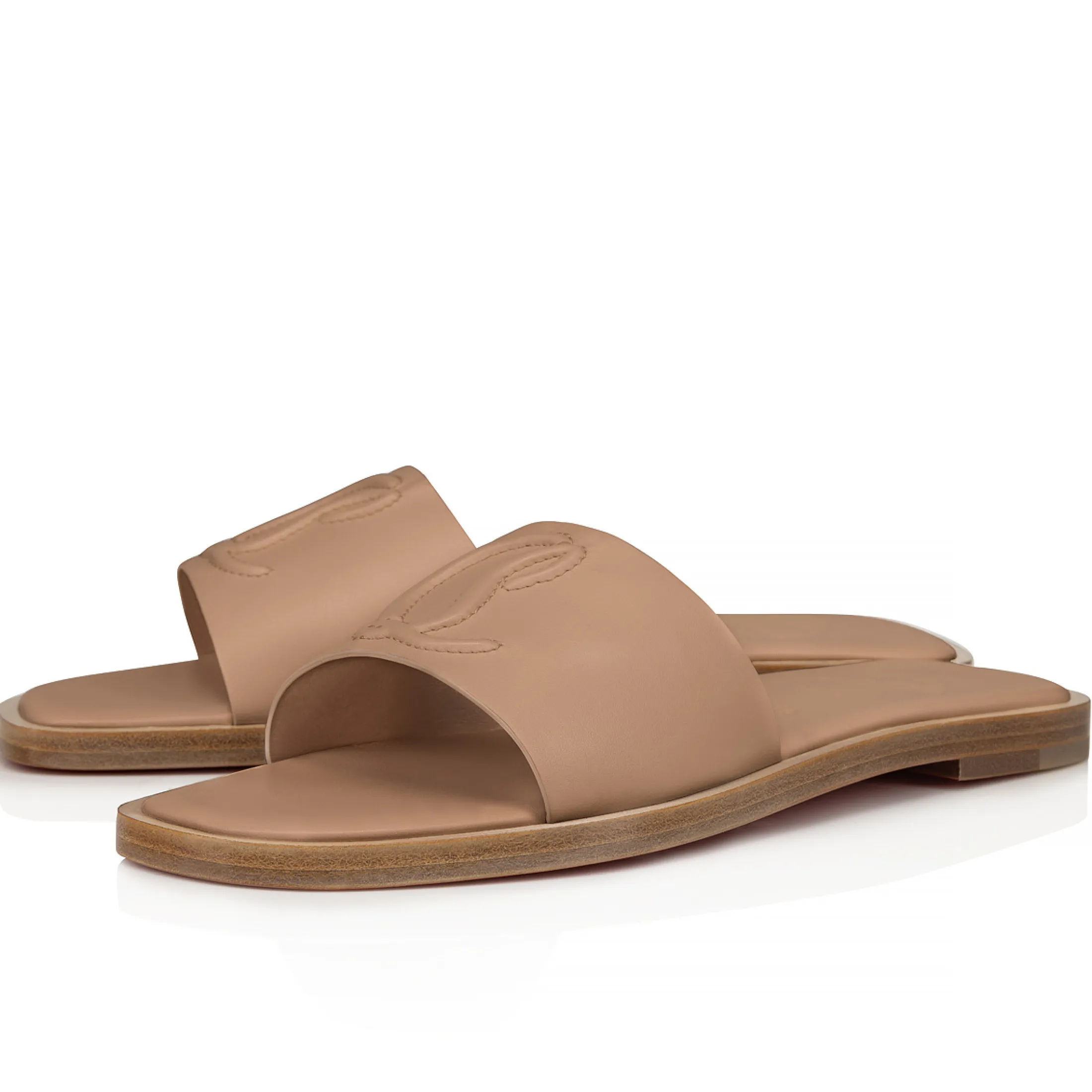 cl_mule_0-2.webp Best Sale Christian Louboutin CL Mule Beige