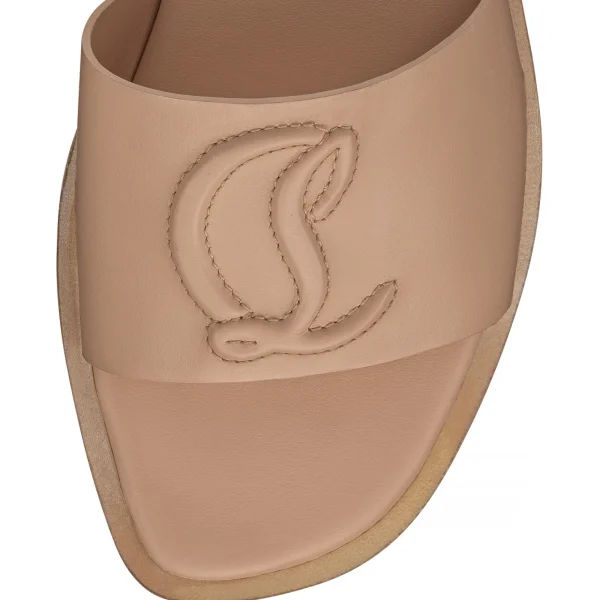 cl_mule_4.webp Best Sale Christian Louboutin CL Mule Beige
