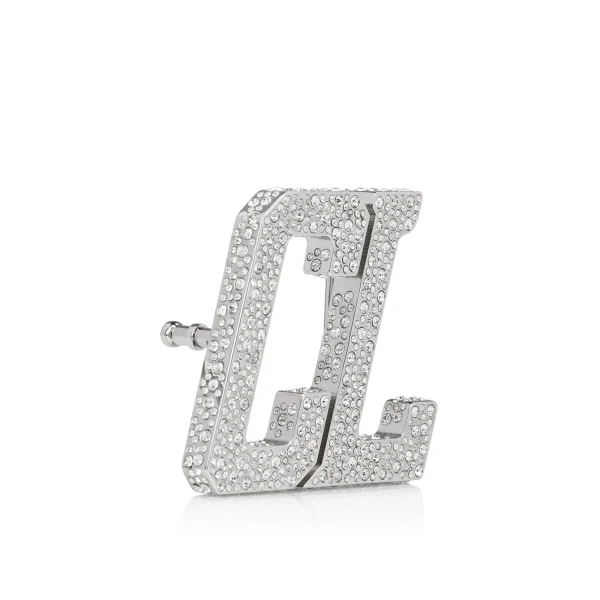 Discount Christian Louboutin Happy Rui CL Logo belt buckle