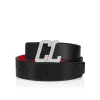 Discount Christian Louboutin Happy Rui CL Logo belt buckle