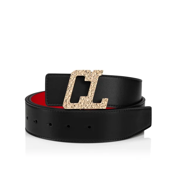 Best Christian Louboutin Happy Rui CL Logo belt buckle