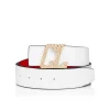 Best Christian Louboutin Happy Rui CL Logo belt buckle