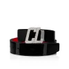 Discount Christian Louboutin Happy Rui CL Logo belt buckle