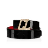 Best Christian Louboutin Happy Rui CL Logo belt buckle