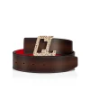 Best Christian Louboutin Happy Rui CL Logo belt buckle