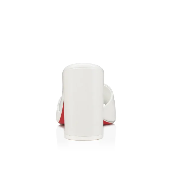 New Christian Louboutin Jane Mule Bianco