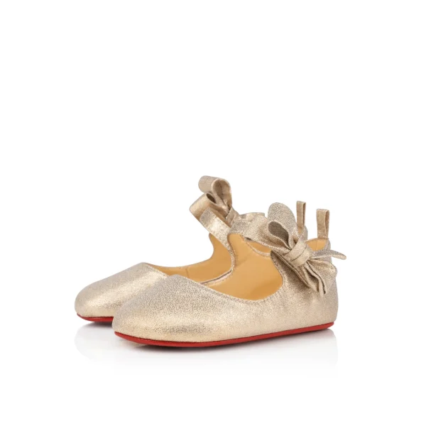 Fashion Christian Louboutin Lou Babe PLATINE