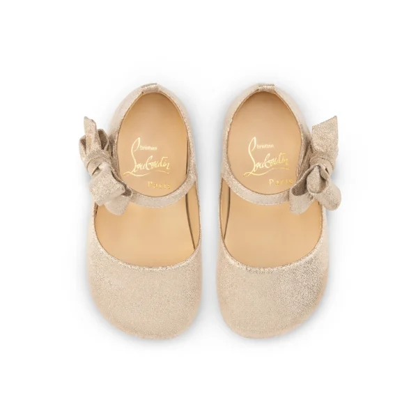 Fashion Christian Louboutin Lou Babe PLATINE