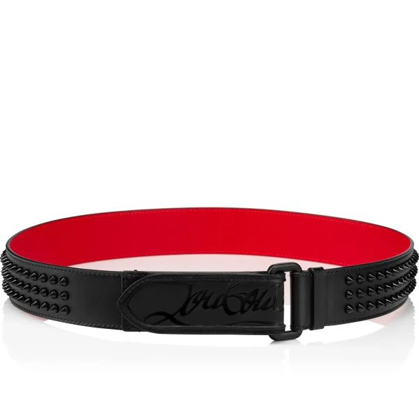 loubi_belt_1-1.webp Outlet Christian Louboutin Loubi belt Black