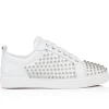 Clearance Christian Louboutin Louis Spikes Junior White