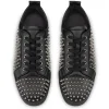 Best Christian Louboutin Louis Spikes Junior Black