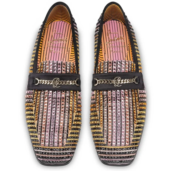 Online Christian Louboutin MJ Moc Strass Aftersun