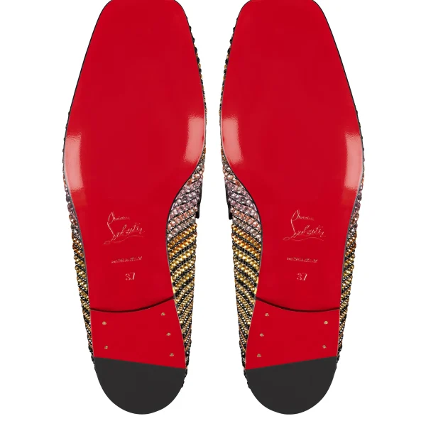 Online Christian Louboutin MJ Moc Strass Aftersun