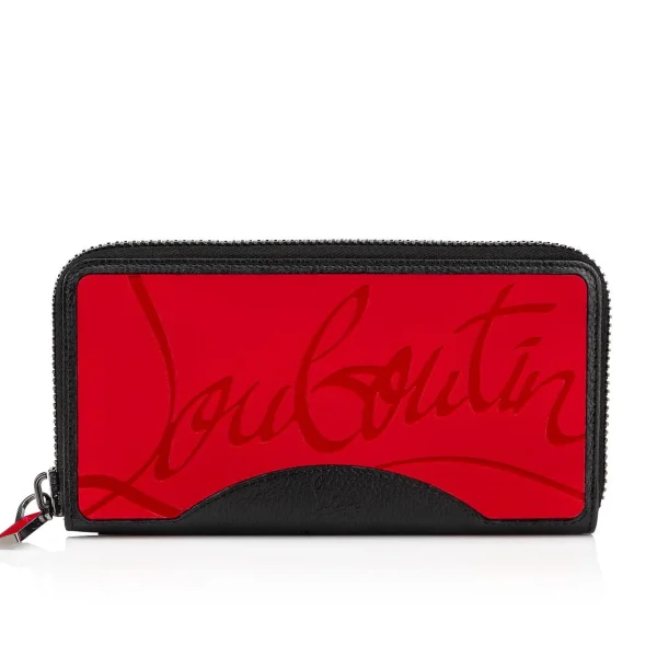 Best Sale Christian Louboutin Panettone wallet Red