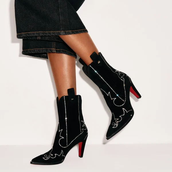 Discount Christian Louboutin Santigag Strass