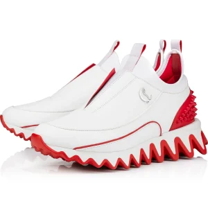 Outlet Christian Louboutin Sharkyloub SP Spikes White