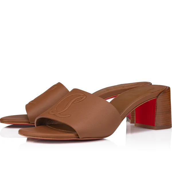 Best Christian Louboutin So CL Mule Brown