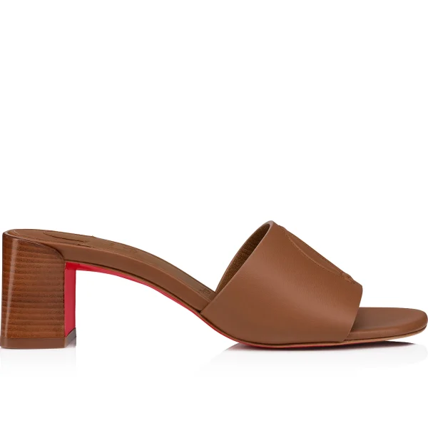 Best Christian Louboutin So CL Mule Brown