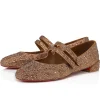 Fashion Christian Louboutin Sweet Jane Strass NUDE5