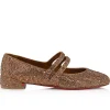 Fashion Christian Louboutin Sweet Jane Strass NUDE5
